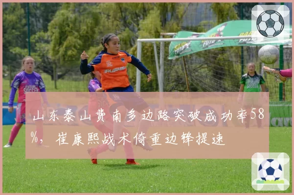 山东泰山费南多边路突破成功率58%,崔康熙战术倚重边锋提速